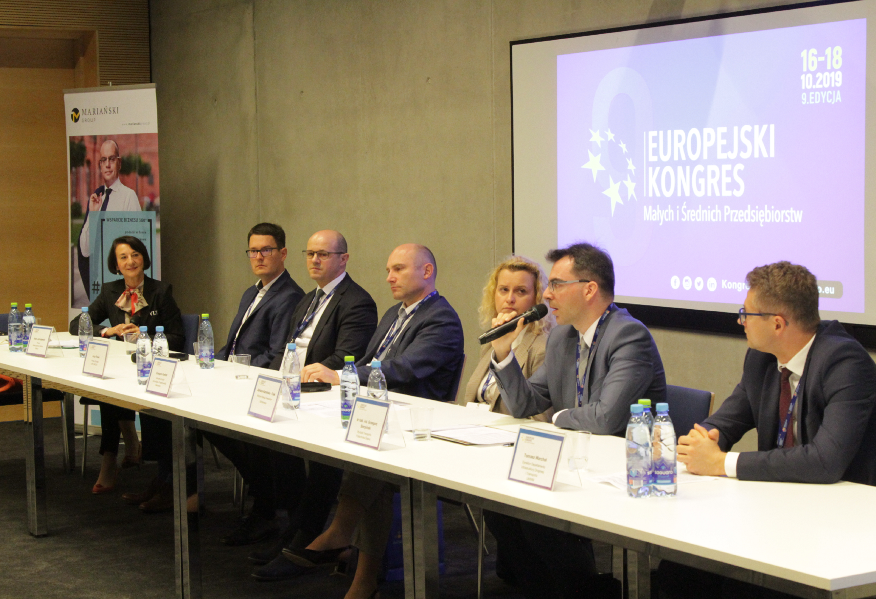 Grafika artykułu: Transport jednym z głównych tematów Europejskiego Kongresu MŚP w Katowicach