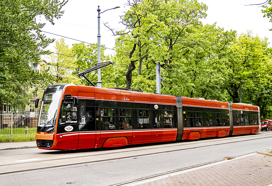 Artwork of the article Suspension of the tram traffic between Katowice and Chorzów