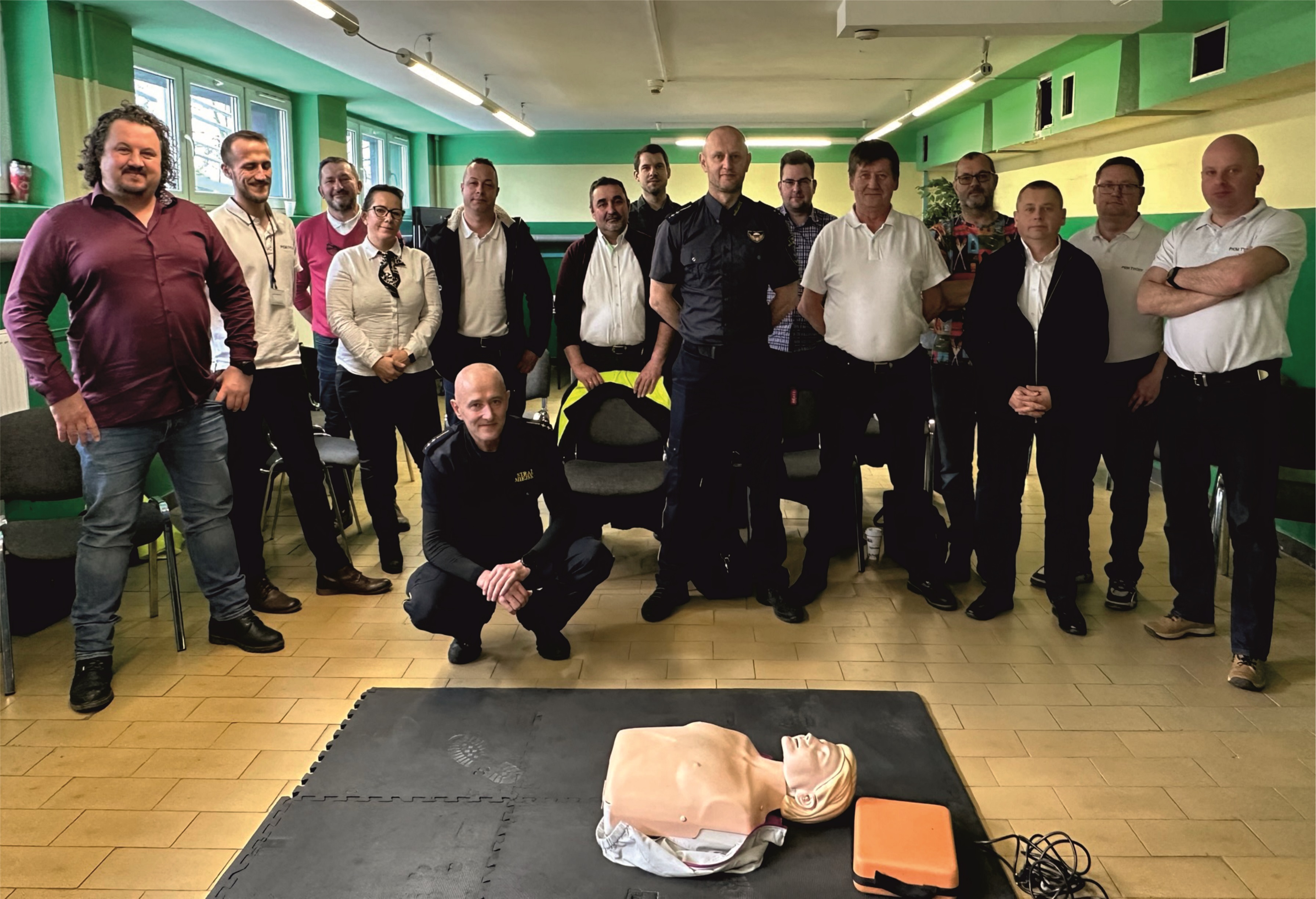 Artwork of the article Safety and life saving - PKM Tychy invests in training for drivers