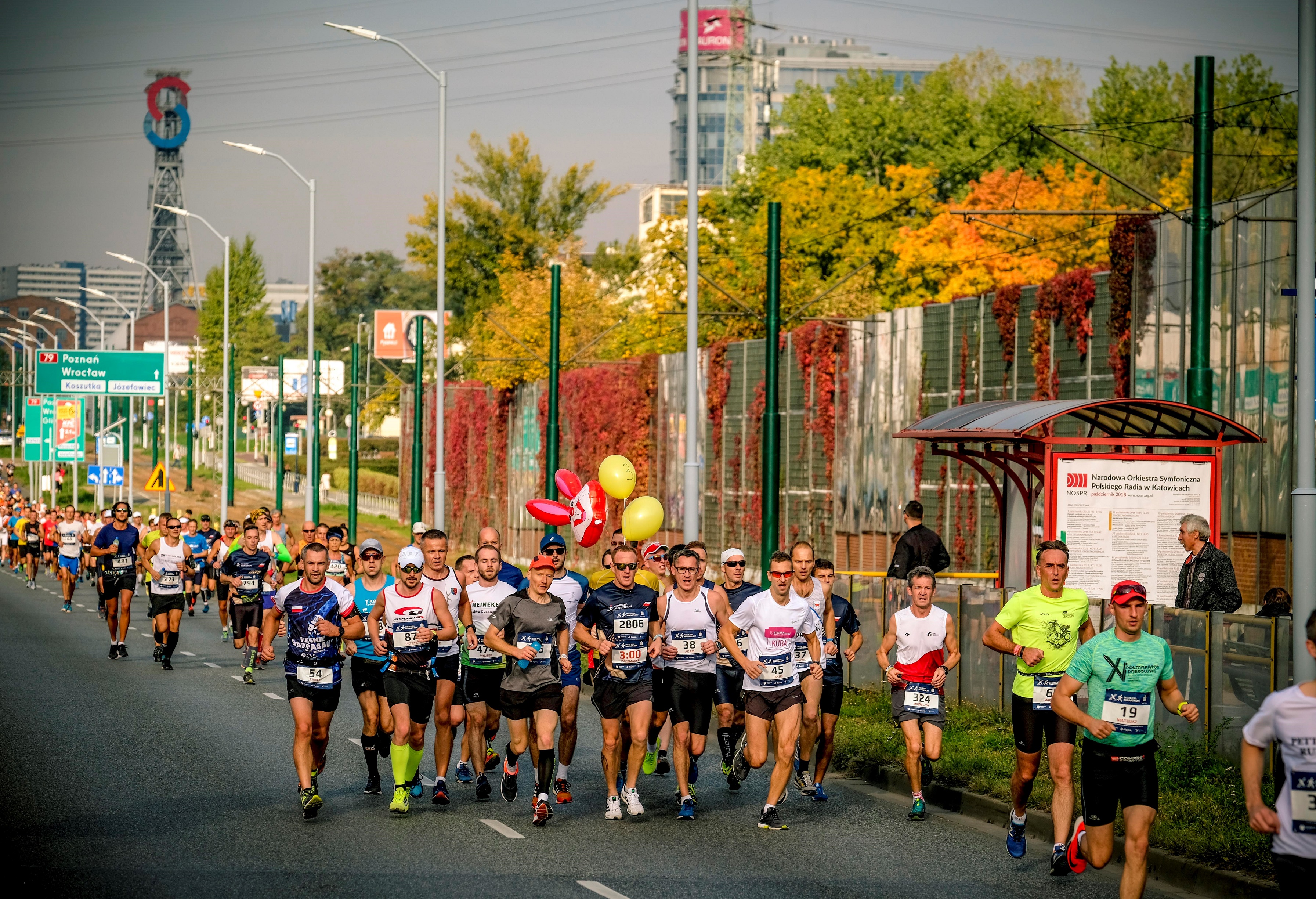 Графіка: Maraton wydarzeń biegowych i zmiany w komunikacji miejskiej