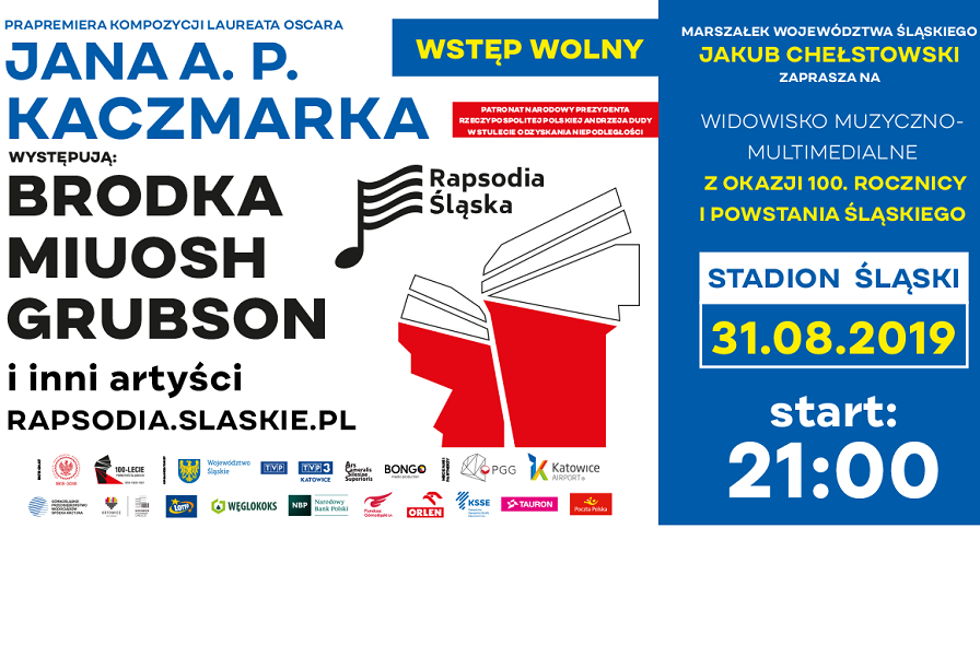 Artwork of the article Dodatkowe i bezpłatne przejazdy na „Rapsodię Śląską” na Stadionie Śląskim