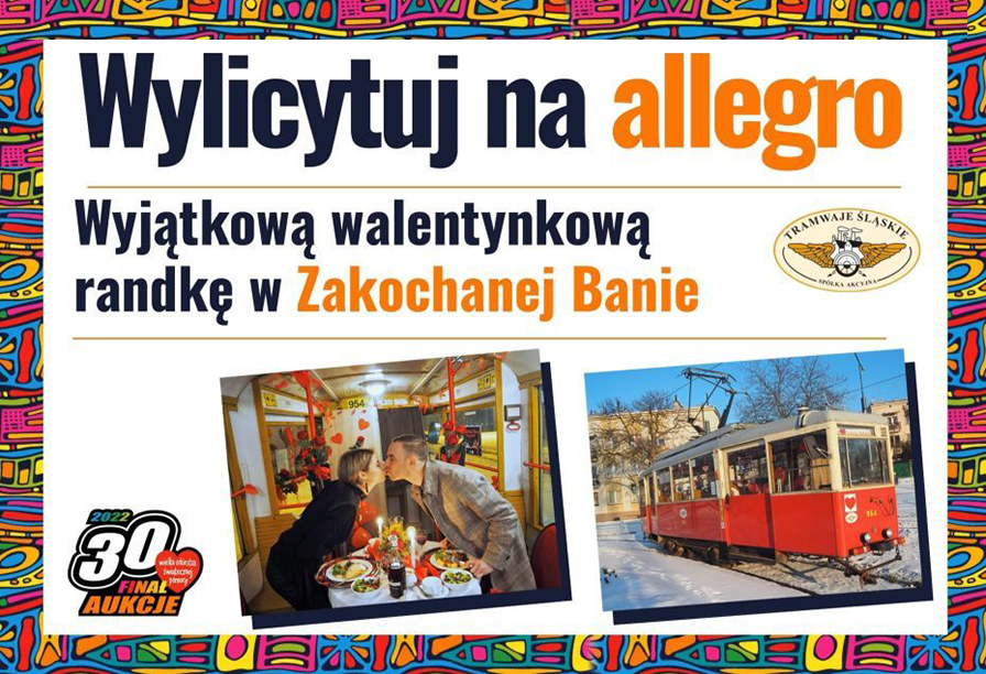 Artwork of the article Trwają tramwajowe licytacje dla WOŚP