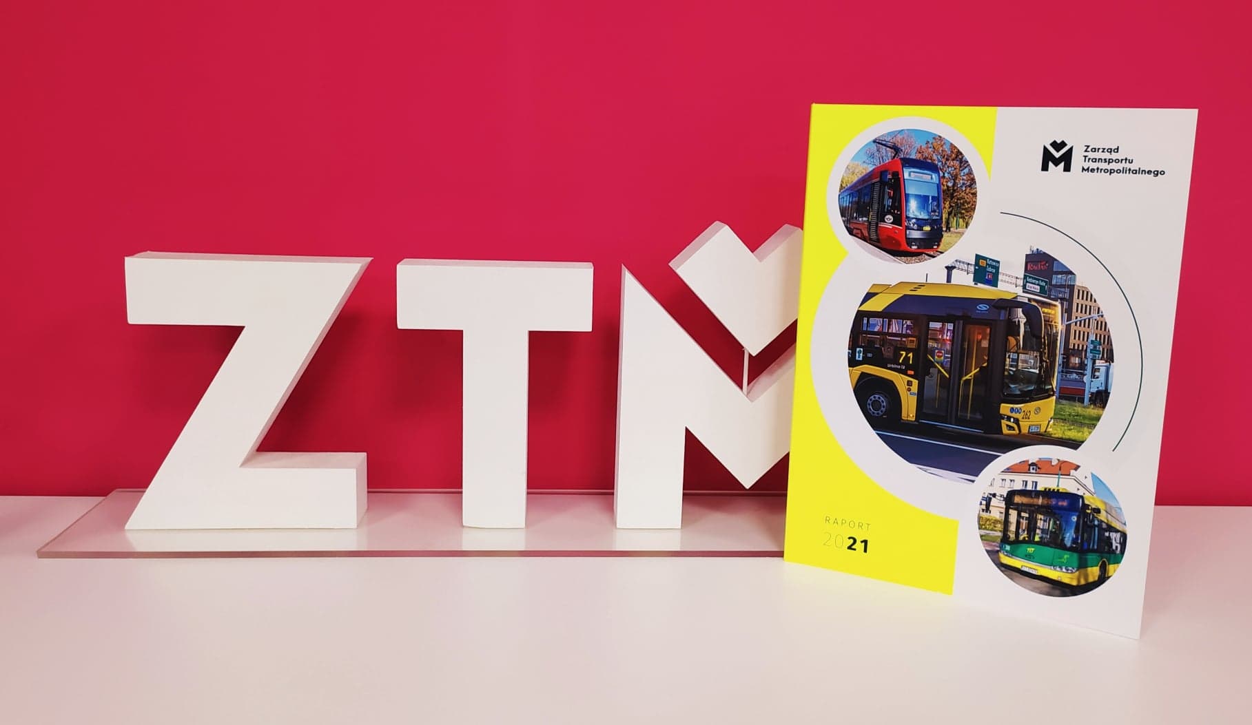 Artwork of the article ZTM podsumowuje działalność. Publikujemy raporty za 2019, 2020 i 2021 rok
